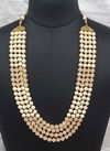 Peach Indian Sparkly Designer For Party And Functions Wedding Wear Latest New Fancy Mala Collection 1260 Peach